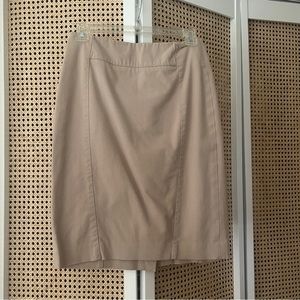 Ann Taylor Khaki pencil skirt